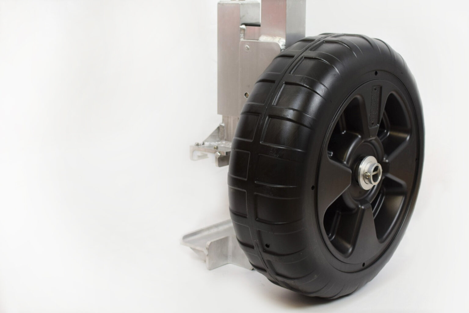 Boat Lift Wheel Kit - Adjustable Bracket For Most Freestanding Boat Lifts, Fits 2" To 4" Wide Frames (Wheels Not Included)